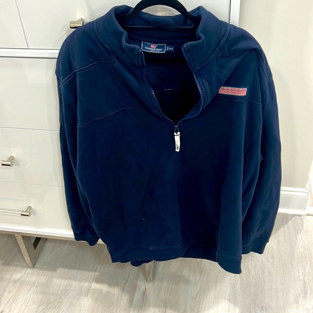Quarter zip sweatshirt by vineyard vines worn once great condition